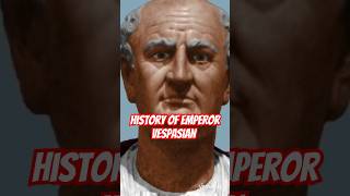 THE HISTORY OF EMPEROR VESPASIAN IN A MINUTE shorts history facts rome [upl. by Mccord]