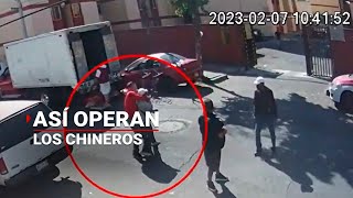 Así operan quotLos Chinerosquot en la CDMX delincuentes que entran y salen de la cárcel [upl. by Osicnarf434]