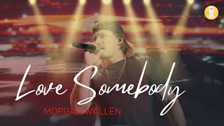 Morgan Wallen  Love Somebody Lyrics Video ♪ [upl. by Sandell375]