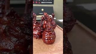 Honey Jalapeño BBQ Chicken Lollipops [upl. by Dnomaj]