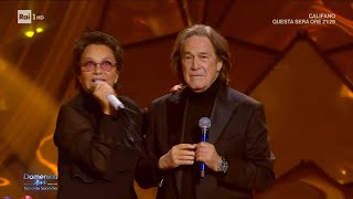 Ricchi e Poveri cantano quotMa non tutta la vitaquot  Domenica In Speciale Sanremo 11022024 [upl. by Ahsircal412]