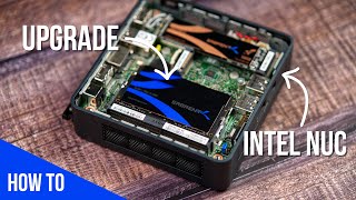 Upgrading RAM on a MiniPC  Intel NUC How To [upl. by Nyrac]