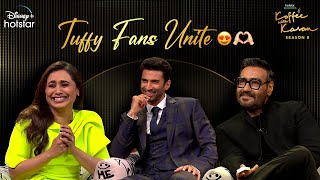 Tuffy Fans Unite  Hotstar Specials Koffee With Karan Season 8  DisneyPlus Hotstar [upl. by Amzu348]