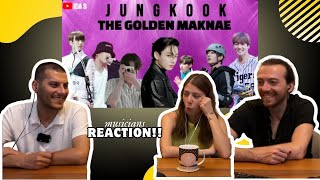 Jungkook the Golden Maknae REACTION How can a person be so talented [upl. by Armyn]