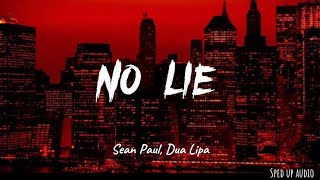 No lie  sped up version [upl. by Gard]