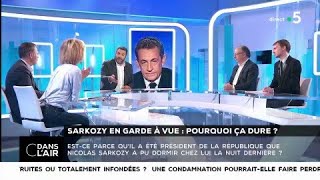 Sarkozy en garde à vue  pourquoi ça dure   Les questions SMS cdanslair 21032018 [upl. by Bristow]