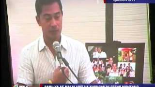 TV Patrol Cesar Montano bids farewell to fallen son [upl. by Nivat]