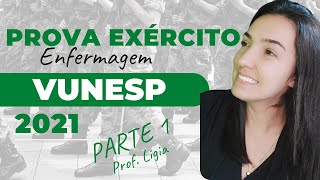 Prova do Exército  Enfermagem  Parte 1 [upl. by Edmunda]