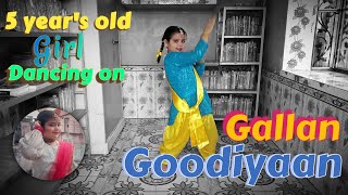 Gallan Goodiyaan dance performance by Aradhya Chandra [upl. by Bernardina]