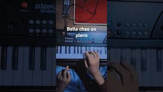 piano cover by bella chao on piano coverup by learn piano with harshit and vidhi [upl. by Weinman]