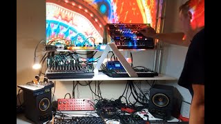 Dark Tangerine by Novaresse Conductive Labs NDLR Roland TR8S Behringer Deepmind 12D Techno [upl. by Pompei553]