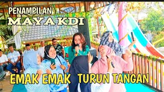 PENAMPILAN MAYA KDI MEMERIAHKAN LEBARAN DI KAISAR WATER PARK POKENJIOR [upl. by Malliw]