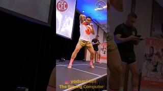 Beautiful Muay Thai form from legend Yodsanklai muaythai thailand combatsports [upl. by Zolly]