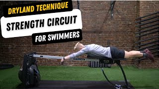 Dryland Swim Training Workout  5Exercise Circuit for Specific Strength [upl. by Naz]