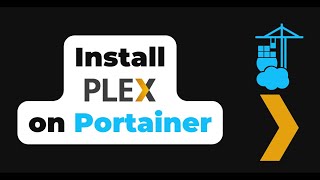 Install Plex on Portainer  Proxmox Open Media Vault [upl. by Nickelsen]