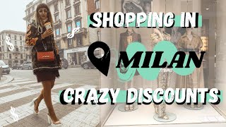 SHOPPING IN MILANAn Extra Shopping Haul With a Stylist Crazy Discounts Tips and Tricks By a Local [upl. by Seen]