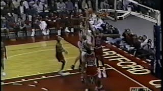 Joe Kleine Putback Dunk and Poster on Ellison 1991 [upl. by Kathleen746]