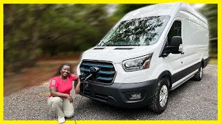 Ford E Transit Electric Campervan Our No Build Conversion Plans and Walkthrough [upl. by Keon299]