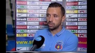 Declaraţie Sânmărtean după Steaua  Gaz Metan 31 [upl. by Alset]