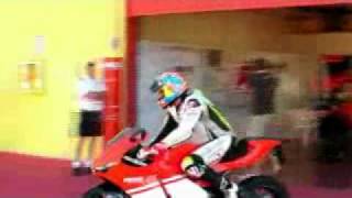 Ducati Desmosedici RR First Ride [upl. by Ellitnahc]