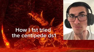 How a mood beat Centipede boss fight￼ ds1 [upl. by Oirotciv]