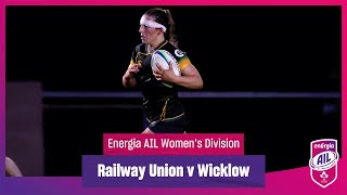 Railway Union v Wicklow  EnergiaAIL Highlights Womens Div 1 Rd 7 [upl. by Bryn]