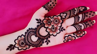 New Eid special mehndi design back hand  Mehndi design simple and easy  Mehndi design  Mehndi [upl. by Vinna]