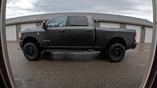 Carli Suspension Leveling kit first impressions and new wheels and tires on my 2023 Ram 2500 [upl. by Nasia]