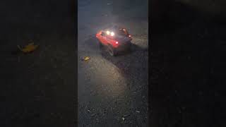 rc fun with the news traxxas trx4 all lit up with ledlights this rctruck is a beast shorts [upl. by Aikkin]