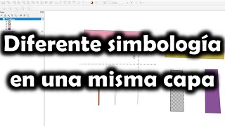 QGIS Cómo dar diferente simbología en una misma capa [upl. by Briant]