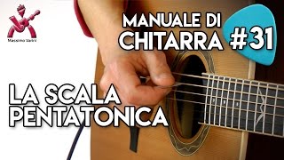 Lezione 31  la Scala Pentatonica  Nuovo Manuale Completo di Chitarra Varini [upl. by Prentiss]