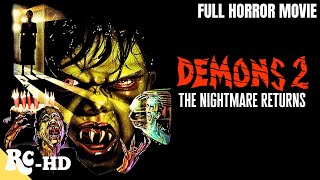 Demons 2 Full Movie  Horror Movie Full Movie  HD Classic Horror Movie [upl. by Solrak]