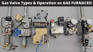 Gas Valve Types and Operation on GAS FURNACES [upl. by Moira387]