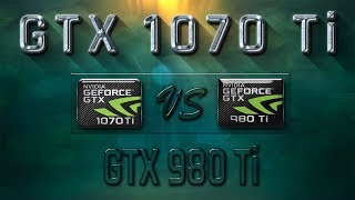 GEFORCE GTX 1070 Ti vs GTX 980 Ti BENCHMARK REVIEW – 1080p  1440p  4K [upl. by Artimas710]