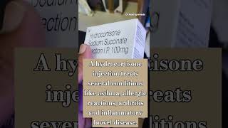 Hydrocortisone sodium succinate  injection uses shorts short facts nicu [upl. by Ecirtaeb238]