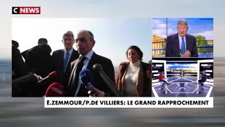 «Beaucoup veulent réformer la France Eric Zemmour veut la sauver» Philippe de Villiers [upl. by Saidnac]