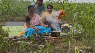 First Farm Vlog  Sonti Palu amp Dosa farmcooking radhikavlogs vlog comedy familychannel [upl. by Salohcin]