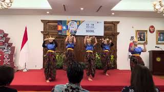 Benggong Performance at Garuda Indonesia Travel Fair 13 Nov 2024 [upl. by Timofei]