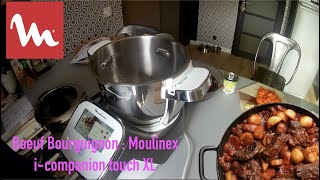 Recette Boeuf Bourguignon  Moulinex icompanion touch xl [upl. by Junie465]