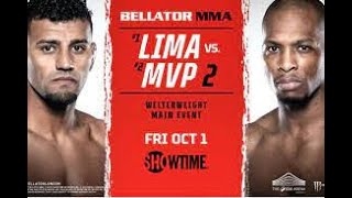 Bellator 267 Lima vs MVP 2 Predictions [upl. by Etnomaj384]