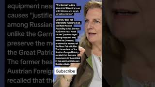 Germans dont understand Russians at all says Karin Kneissl Quotes [upl. by Helge]