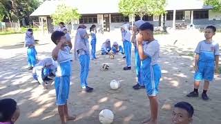 PERMAINAN SERU PJOK KELAS 6 SD  PERMAINAN REBUT BOLA [upl. by Hatcher]