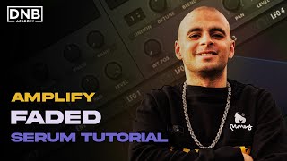 How to make BASSES like Amplify  Faded  Serum Tutorial [upl. by Sivia475]