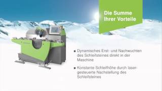 Race NC  RennlaufSteinschleifmaschine  WINTERSTEIGER [upl. by Ailema]