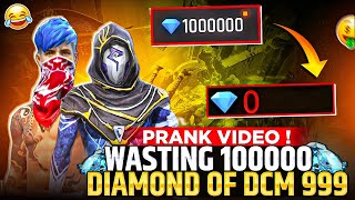 Wasting 100000 Diamond Of DCM 999 😱 [upl. by Eirrehc277]