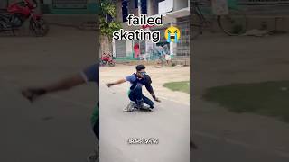 Skating failed 😱❌😲trollface professional Skating brotherskatingviralvideo skatingviral [upl. by Ridgley]