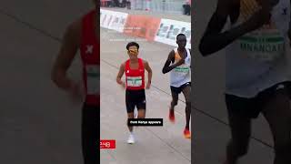 Beijing Half Marathon under investigation after a controversial finish [upl. by Noillimaxam]