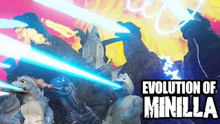 Evolution of SON OF GODZILLA MINILLA BABYGODZILLA 19672023 In Godzilla Movies and Games [upl. by Eidur]