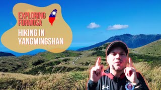 Hiking Tour in the Yangmingshan National Park  Day Trip from Taipei Taiwan  外國人探索台灣的登山步道 [upl. by Dwinnell]