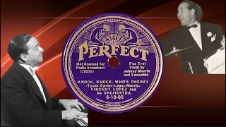 “Knock Knock Whos There” by Vincent Lopez and his Orchestra 1936 [upl. by Initsed270]